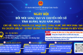 Chào mừng Ngày hội Đổi mới sáng tạo và Chuyển đổi số tỉnh Quảng Ngãi năm 2025