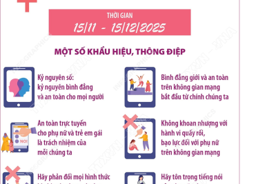 Bình đẳng giới và an toàn cho phụ nữ và trẻ em gái trong kỷ nguyên số